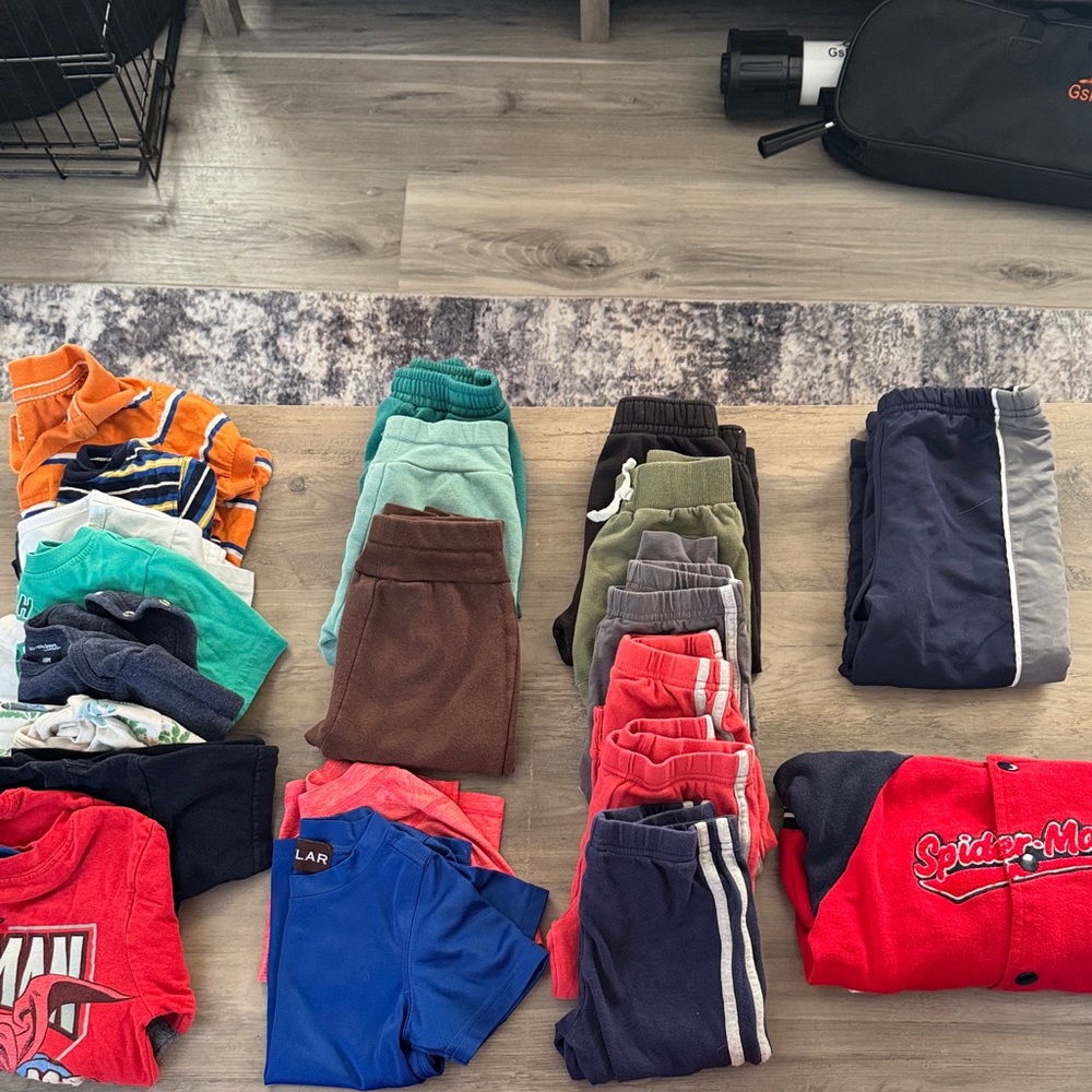 Lot of boys clothes size range from 12 months to 2t/3t